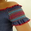 Taller confeccion textil mataro barcelona puntadas decorativas nido de abeja punto smock